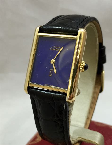 cartier tank ebay|must de cartier tank vintage.